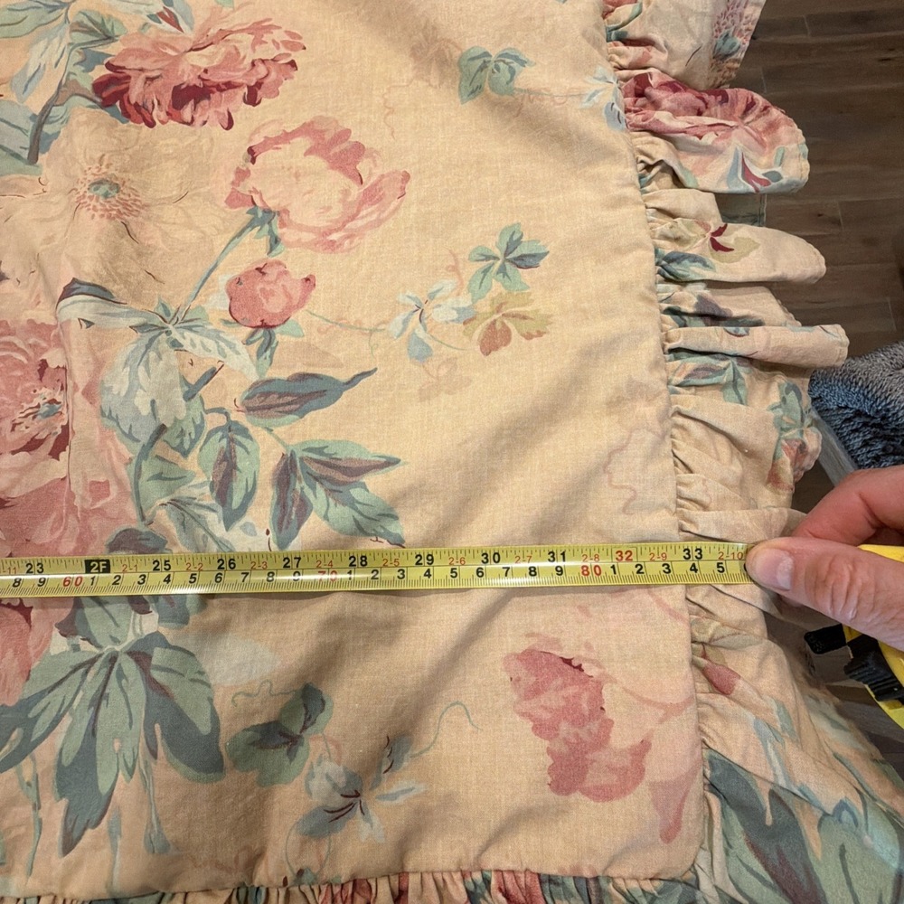 ONE (1) RALPH LAUREN ELSA Grasslands King Pillow Sham - Picture 6 of 10